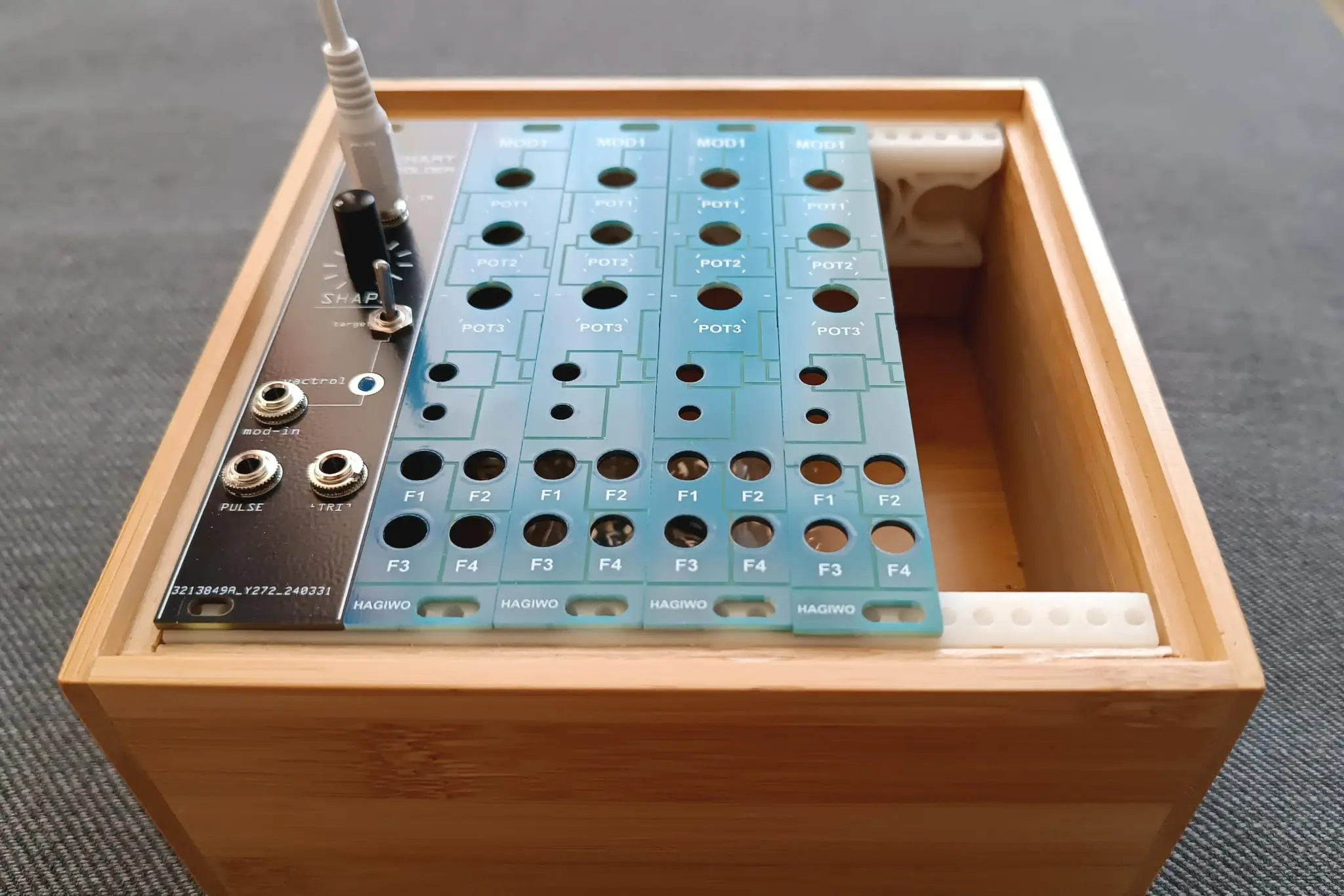 eurorack box bamboo