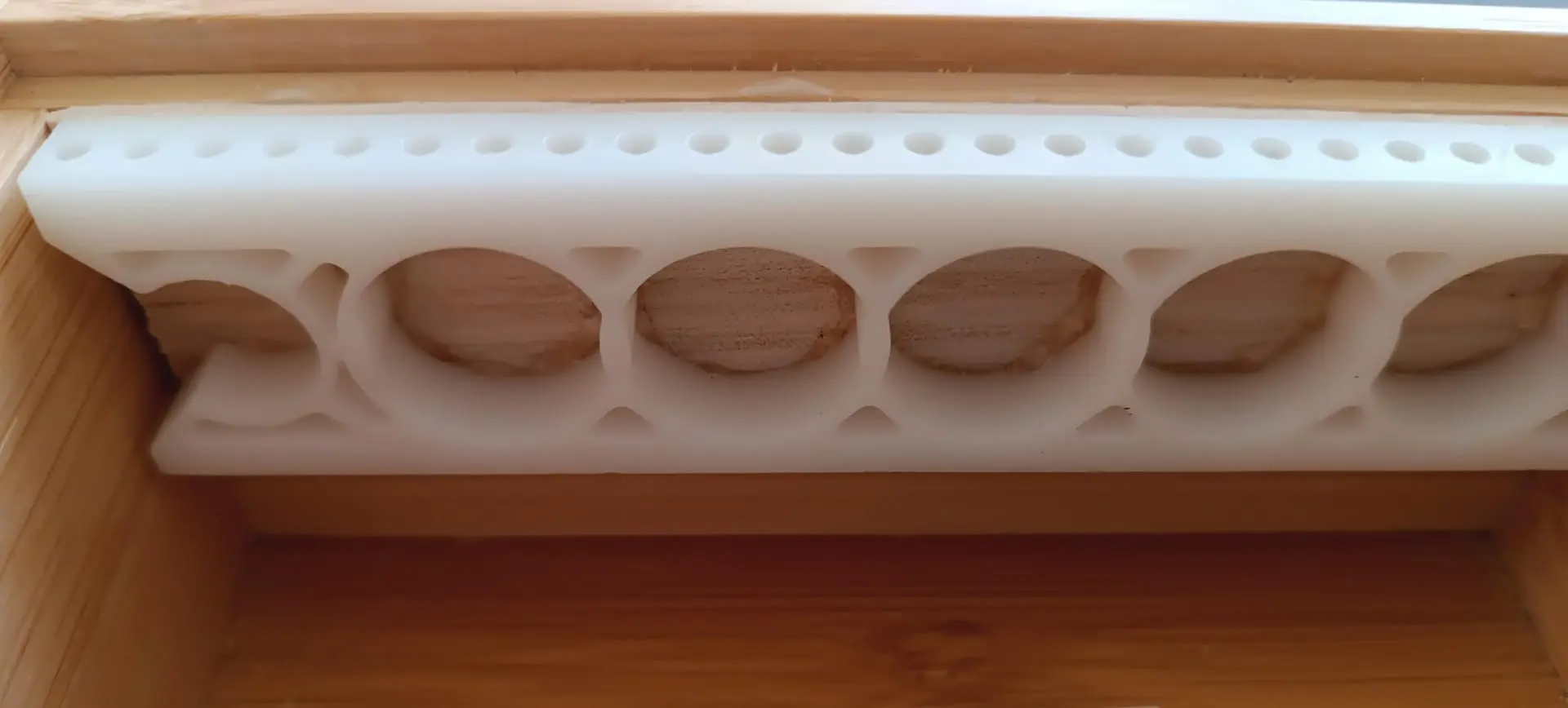 eurorack box with rails