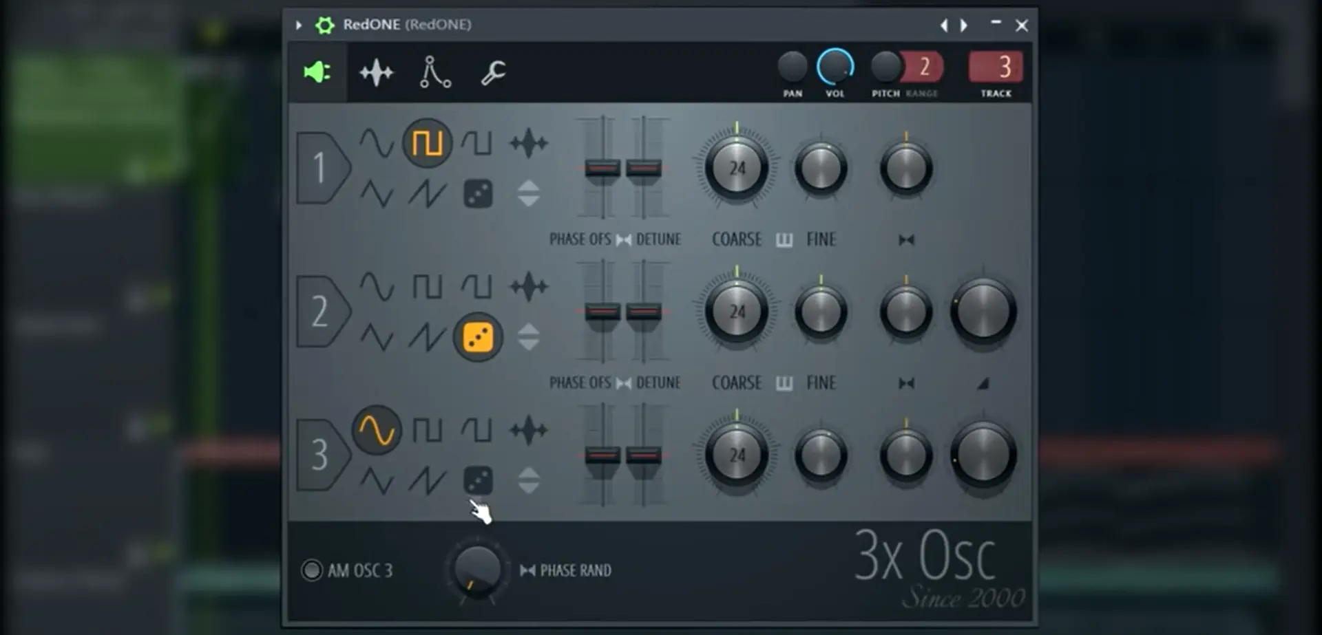 FL Studio 3 Osc
