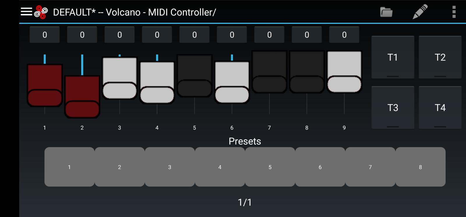 MIDI commander android