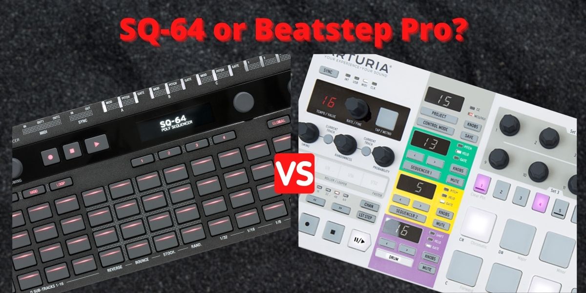 Korg sq64 vs arturia beatstep pro