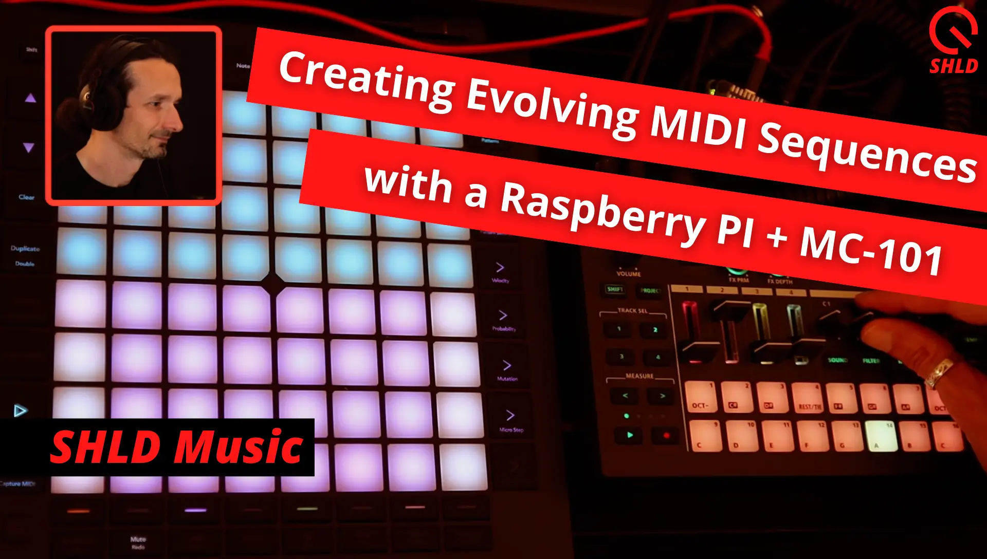 Custom raspberry pi sequencer